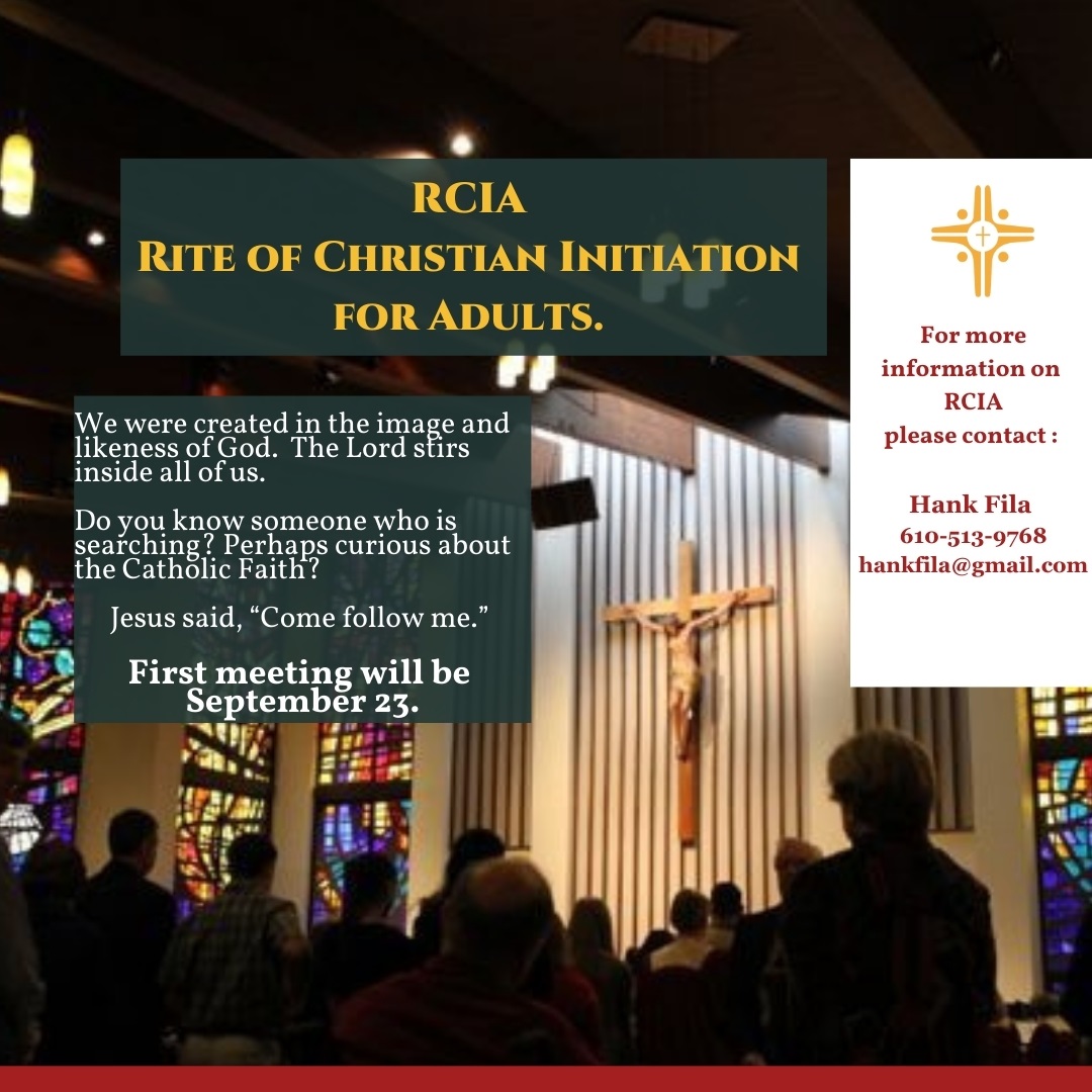 Rite Of Christian Initiation Of Adults – St Norbert Parish